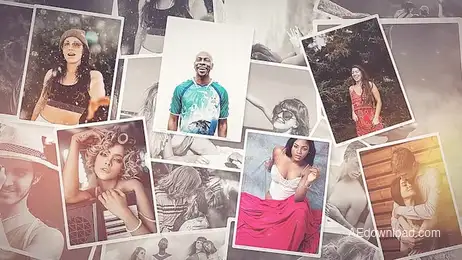 Stylish Photo Slideshow Freebies template preview