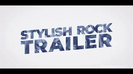 Stylish Rock Trailer Freebies template preview
