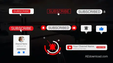 Subscribe Pack_2 Freebies template preview