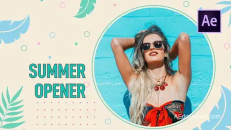 Summer Opener Freebies template preview