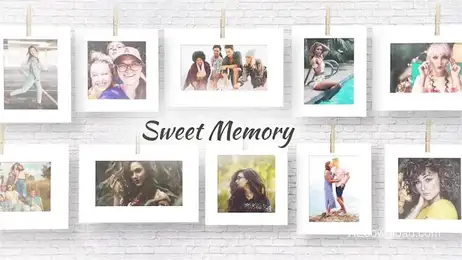 Sweet Memories Freebies template preview