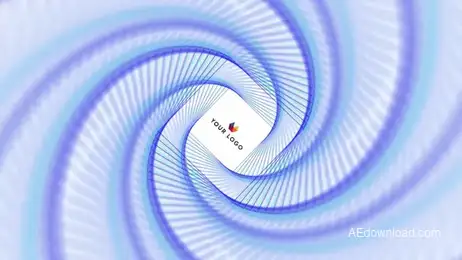 Swirl Logo Reveal Freebies template preview