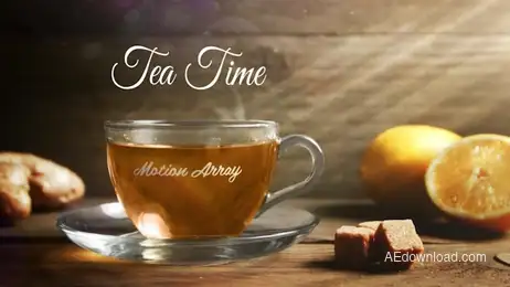Tea Time Freebies template preview