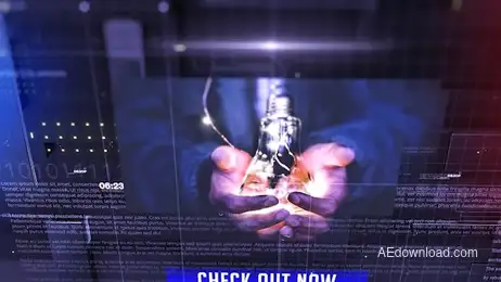 Techno Corporate Slideshow Freebies template preview