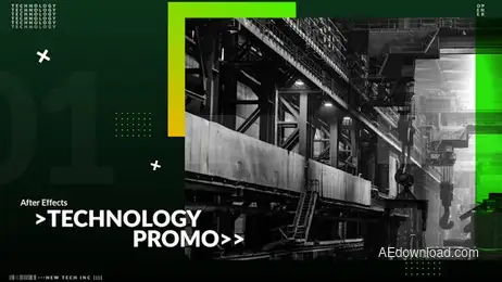 Technology Promo Freebies template preview