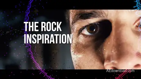 The Rock Inspiration Freebies template preview