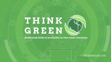 Think Green Freebies template preview