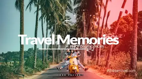 Travel Memories Freebies template preview