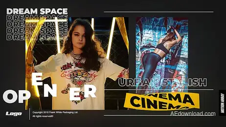 Trendy Graphics Opener Freebies template preview
