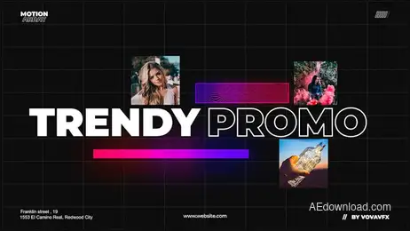 Trendy Promo Opener Freebies template preview