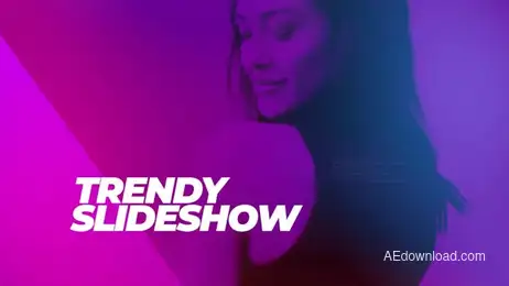 Trendy Slideshow Freebies template preview