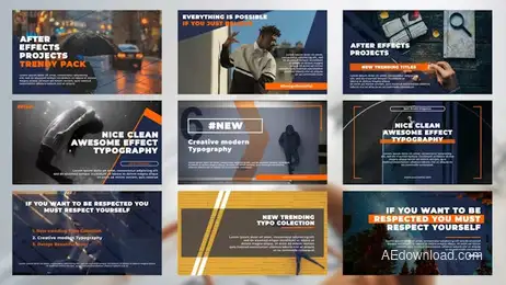 Typography - Creative V.3 Freebies template preview