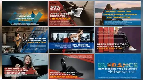 Typography - Creative V.4 Freebies template preview