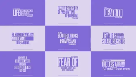 Typography Pack V.2 Freebies template preview