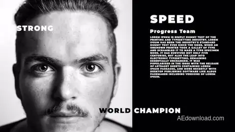 Typography Presentation Freebies template preview