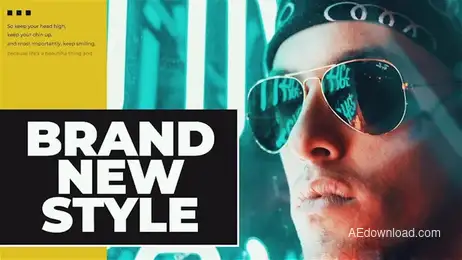 Typography Scenes 2 Freebies template preview