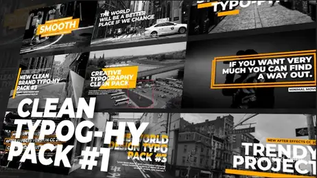 Typography Titles - Clean V1 Freebies template preview