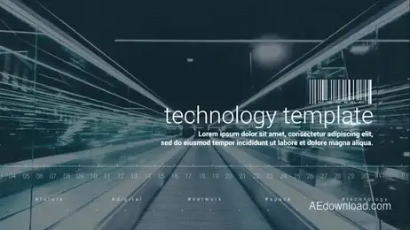 UI - Digital Slideshow Freebies template preview