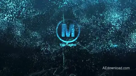 Underwater Logo Reveal Freebies template preview