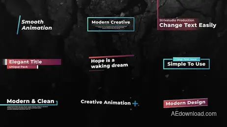 Unique Title Freebies template preview