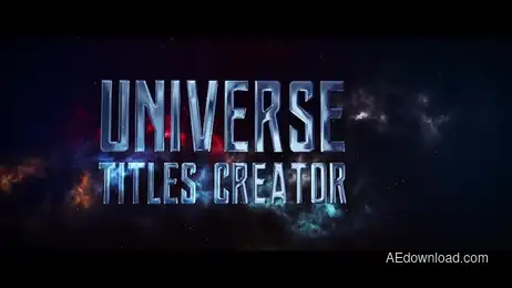 Universe Titles Creator Freebies template preview