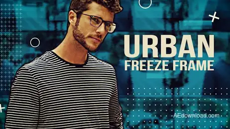 Urban Freeze Frame Freebies template preview