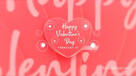 Valentine Love Freebies template preview
