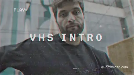 VHS Intro Freebies template preview