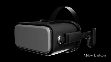 VR Glasses Logo Freebies template preview