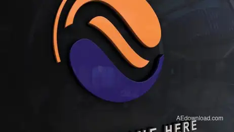 Wall Logo Mock-Up Freebies template preview