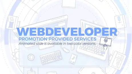 Web Developer Promo Freebies template preview