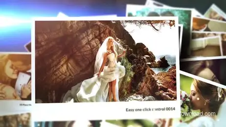 Wedding Photo Slideshow Freebies template preview