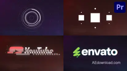 Dubstep Logo for Premiere Pro Premiere Pro template preview