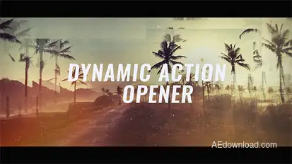 Dynamic Action Opener Video Displays template preview