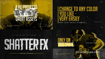 Dynamic Broadcast Pack Video Displays template preview