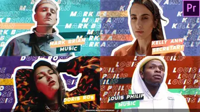 Dynamic Opener Freeze Frame For Premiere Pro Premiere Pro template preview