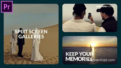 Dynamic Opener MOGRT for Premier Pro Premiere Pro template preview