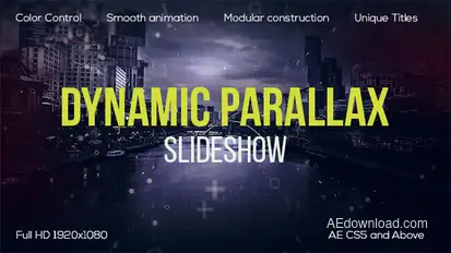 Dynamic Parallax Video Displays template preview