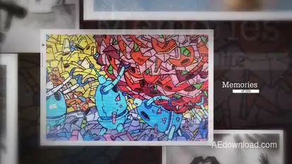 Dynamic Photo Gallery Video Displays template preview