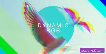 Dynamic RGB Slideshow – Videohive Video Displays template preview