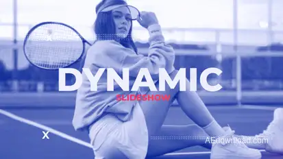 Dynamic Short Intro Video Displays template preview