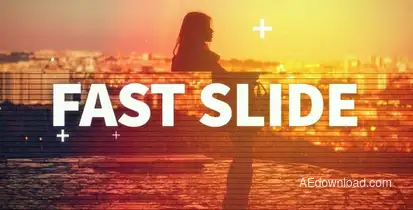 Dynamic Slide Video Displays template preview