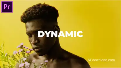 Dynamic Slideshow MOGRT for Premier Pro Premiere Pro template preview