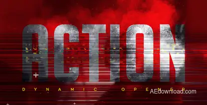 Dynamic Sport Opener Video Displays template preview