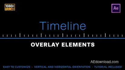 Easy Timeline Elements Video Displays template preview