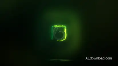 Electric Shockwave Logo Video Displays template preview