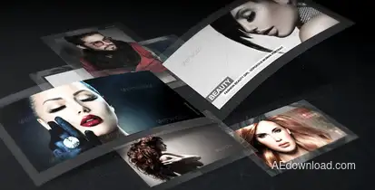 Elegant Brochure Video Displays template preview