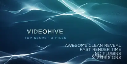 Elegant Fast Logo Reveal  Video Displays template preview