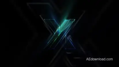 Elegant Logo Reveal Video Displays template preview