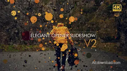 Elegant Opener I Slideshow  V2 Video Displays template preview